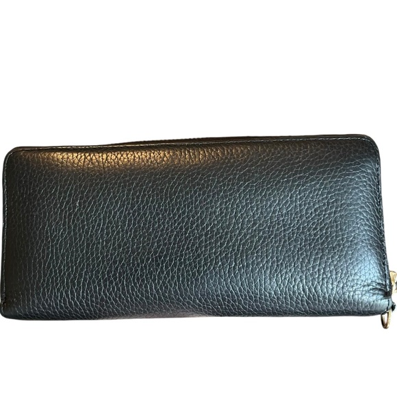 Michael Kors Jet Set Large Continental Pebble Leather Zip Wallet - Picture 5 of 12